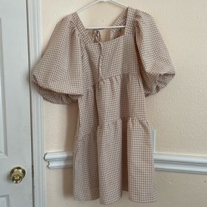 Gingham Nasty Gal Dress